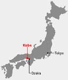 kobe map of japan